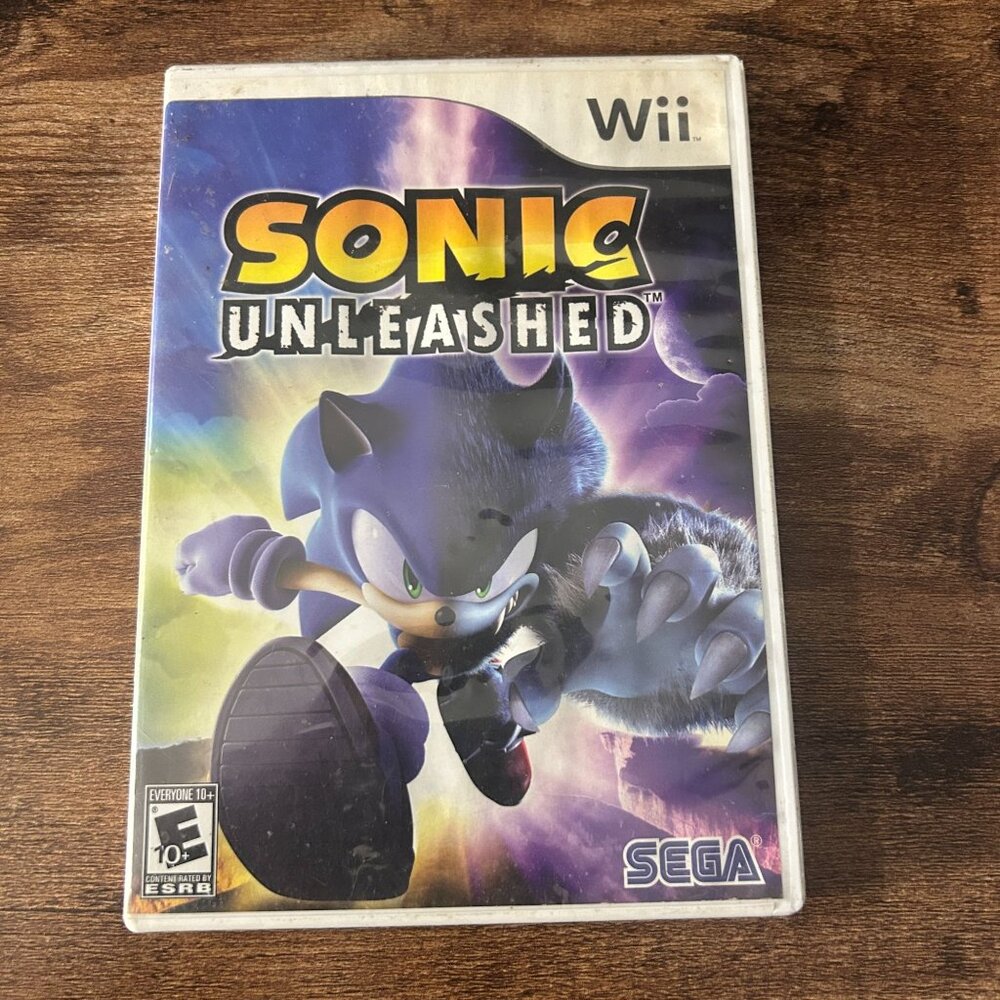 Sonic Unleashed Nintendo Wii 2008 Complete with Manual CIB